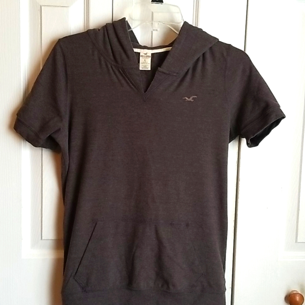 Hollister short sleeve hoodie